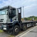 IVECO 8x4 BEAVERTAIL PLANT WAGON