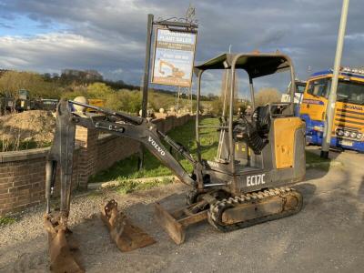 VOLVO EC17C MINI DIGGER DUMPER EXCAVATOR JCB