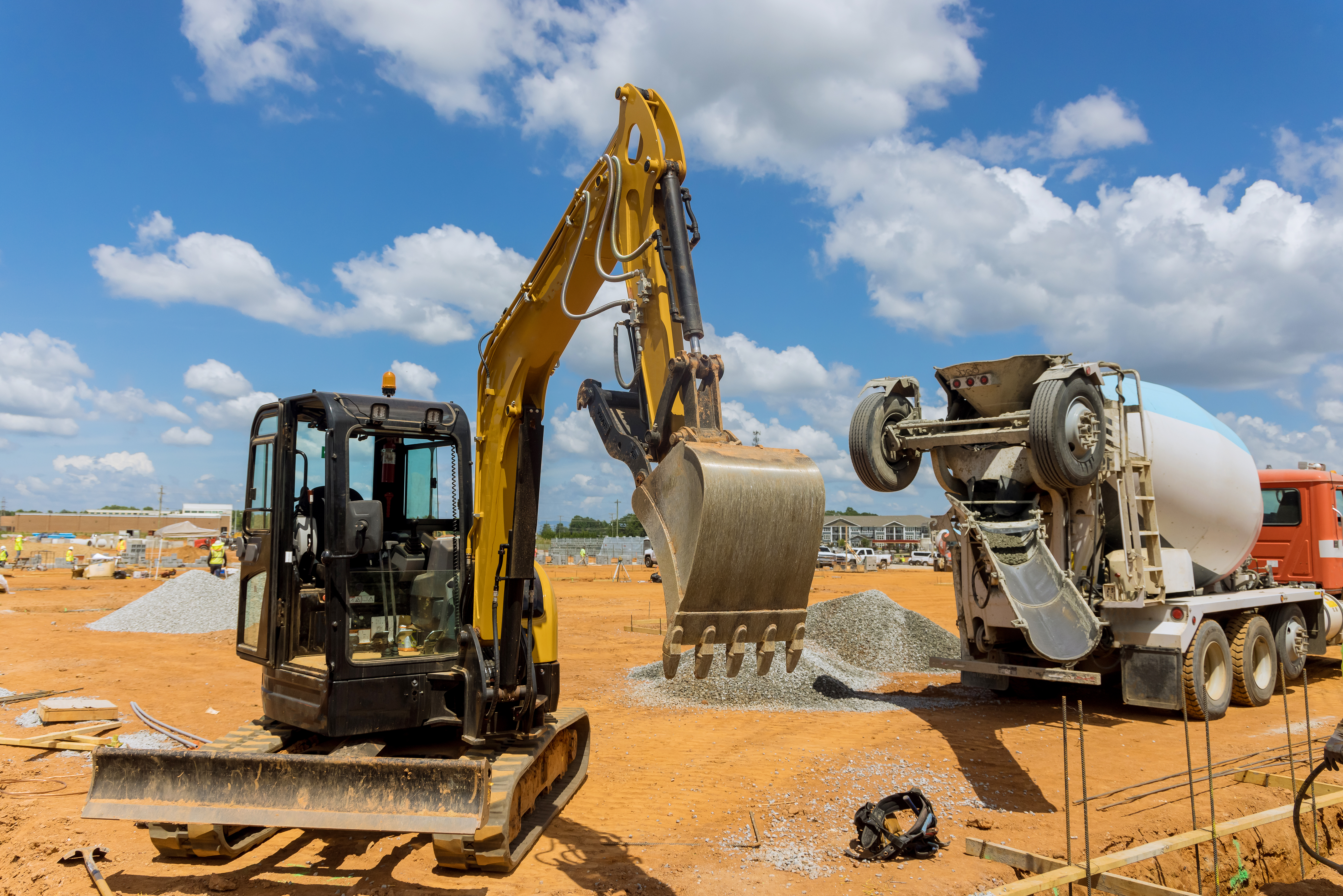 All types of heavy machinery